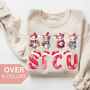 SICU Nurse Sweatshirt, SICU Nurse Christmas Shirt, SICU Nurse Gift, Nurse Appreciation Gift, Surgical Intensive Care Nurse Crewneck, Sweater