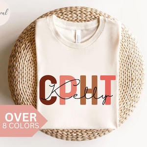 Personalized CPHT Shirt, Custom CPhT T-shirt, Pharmd Gift, Certified Pharmacy Technician Tshirt, Pharmacy Tech T shirt, Pharmacist Gift