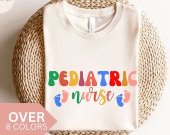 Pediatric Nurse Shirt, PICU Pediatric Nurse Tshirt, Pediatric Nurse Gift, Peds Nurse T-shirt, Cute PEDS Nurse Tee, Nurse Appreciation Gift