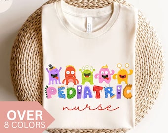 Pediatric Nurse Shirt, PICU Pediatric Nurse Tshirt, Pediatric Nurse Gift, Peds Nurse T-shirt, Cute PEDS Nurse Tee, Nurse Appreciation Gift