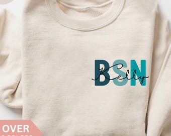 Personalized BSN Sweatshirt, Custom BSN Shirt, BSN Nurse Gift, Nurse Appreciation Gift, Bachelor of Science in Nursing  Crewneck, Pullover