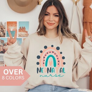 Neonatale verpleegster sweatshirt, NICU verpleegster shirt, kinderverpleegkundige trui, pasgeboren verpleegster crewneck, neonatale verpleegster cadeau, neonatale intensive care unit