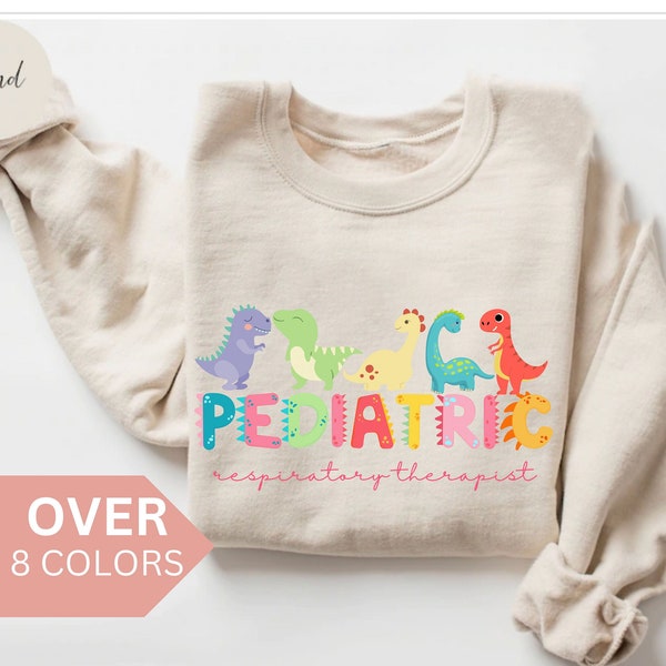 Pediatric Respiratory Therapist Sweatshirt, Pediatric Respiratory Therapy Shirt, Pediatric RT Gift, Nurse Appreciation Gift, PEDS RT Gift