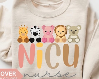 NICU Nurse Sweatshirt, NICU Nurse Shirt, NICU Nurse Gift, Nurse Appreciation Gift, Neonatal Intensive Care Unit, Nicu Nurse Crewneck,Sweater