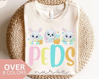 Pediatric Nurse Easter Shirt, PEDS T-shirt, PEDS Nurse T shirt, Peds Nurse Tshirt, Cute Peds Nurse Tee, Pediatric Nurse Gift, Pediatric Tee