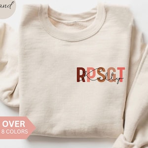 Felpa personalizzata RPSGT Tech, maglietta RPSGT personalizzata, regalo RPSGT Tech, girocollo da tecnico polisonnografo registrato, maglione Sleep Tech