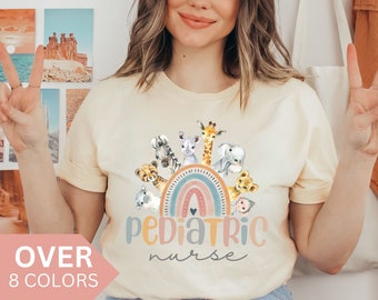 Pädiatrische Krankenschwester Shirt, PICU Pädiatrische Krankenschwester Tshirt, Pädiatrische Krankenschwester Geschenk, Peds Krankenschwester T-shirt, niedliches PEDS Krankenschwester T-Shirt, Krankenschwester Wertschätzung Geschenk