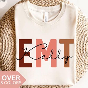 Gepersonaliseerde T-shirt ambulanceverpleegkundige, aangepast T-shirt ambulanceverpleegkundige, cadeau ambulanceverpleegkundige, T-shirt ambulanceverpleegkundige, T-shirt paramedicus, T-shirt ambulanceverpleegkundige