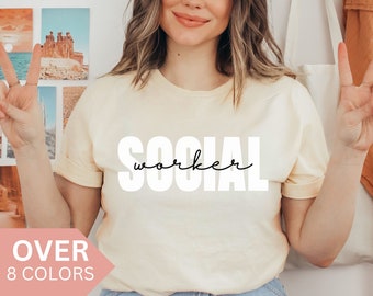 Social Worker Shirt, Social Worker T-shirt, School Social Worker Tshirt, Gift for Social Worker, Social Worker Student Graduation Tee