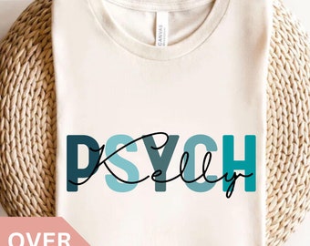 Chemise d'infirmière PSYCH personnalisée, T-shirt d'infirmière PSYCH personnalisé, Cadeau d'infirmière PSYCH, Cadeau d'appréciation d'infirmière, T-shirt d'infirmière en santé mentale psychiatrique