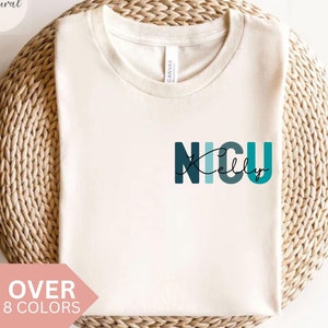 Personalized NICU Nurse Shirt, Custom NICU Nurse T-shirt, NICU Nurse Gift, Nurse Appreciation Tshirt, Neonatal Intensive Care Unit Nurse Tee