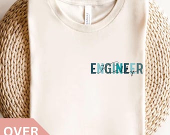 Personalized Engineer Shirt, Custom Engineer T-shirt, Engineer Gift, Engineer Appreciation gift, Engineering Tshirt, Engineer Graduation Tee