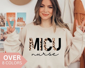 MICU Nurse Sweatshirt, MICU Nurse Shirt, MICU Nurse Gift, Nurse Appreciation Gift, Medical Intensive Care Unit, Micu Nurse Crewneck, Sweater