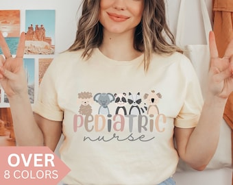 Pädiatrische Krankenschwester Shirt, PICU Pädiatrische Krankenschwester Tshirt, Pädiatrische Krankenschwester Geschenk, Peds Krankenschwester T-shirt, niedliches PEDS Krankenschwester T-Shirt, Krankenschwester Wertschätzung Geschenk