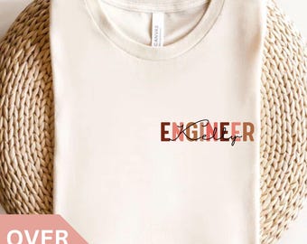 Personalized Engineer Shirt, Custom Engineer T-shirt, Engineer Gift, Engineer Appreciation gift, Engineering Tshirt, Engineer Graduation Tee
