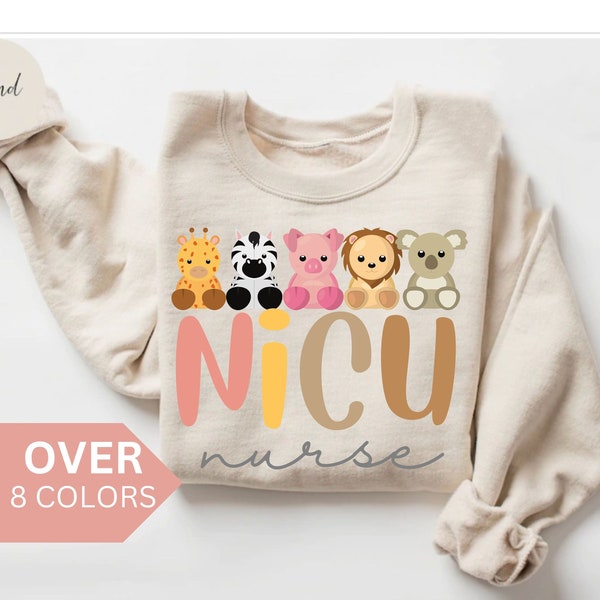 NICU Nurse Sweatshirt, NICU Nurse Shirt, NICU Nurse Gift, Nurse Appreciation Gift, Neonatal Intensive Care Unit, Nicu Nurse Crewneck,Sweater