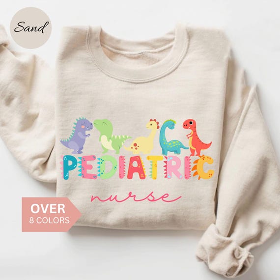 Pediatric Nurse Sweatshirt, PICU Pediatric Nurse Shirt,Pediatric Nurse Gift, Peds Nurse Crewneck,Cute PEDS Nurse Sweater, Nurse Appreciation