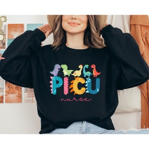 PICU Nurse Sweatshirt, PICU Pediatric Nurse Shirt, PICU Nurse Gift, Nurse Appreciation Gift, Pediatric Intensive Care Unit, Picu Crewneck image 9