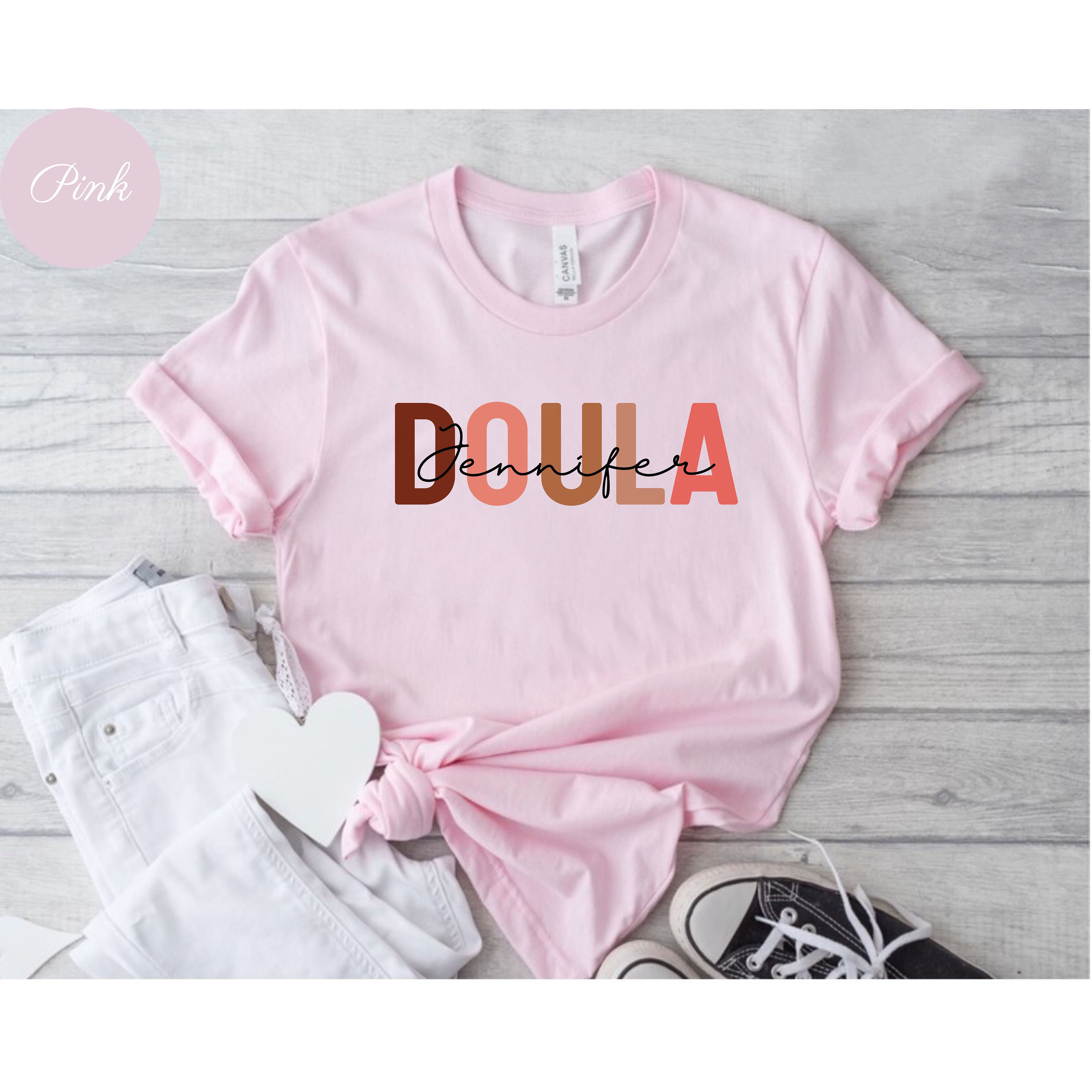 Personalized Doula Shirt, Custom Doula T-shirt, Doula Gift