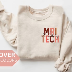 Personalizowana bluza MRI Tech, spersonalizowana koszulka MRI Tech, prezent MRI Tech, prezent dla pielęgniarki, bluza z kapturem MRI Technologist, prezent Rad Tech