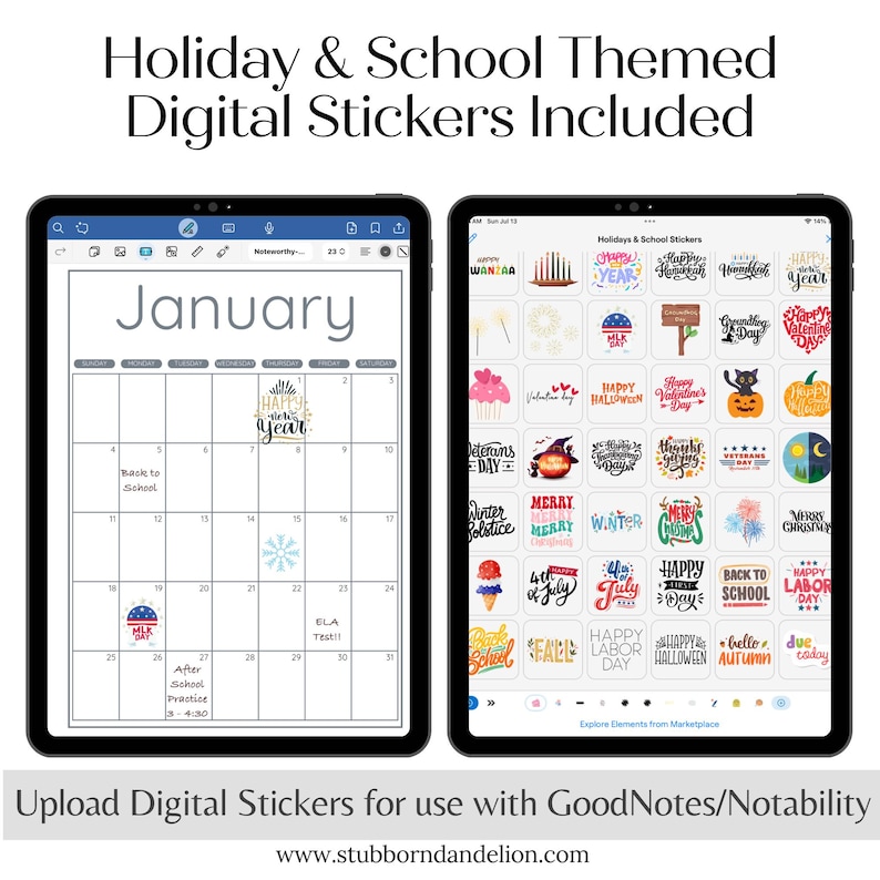 Middle School Student Planner: 2025-26 Digital Download (canva Template ...