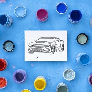 50 Car Coloring Pages for Kids With Car Names | Coloring Sheets for Car ...