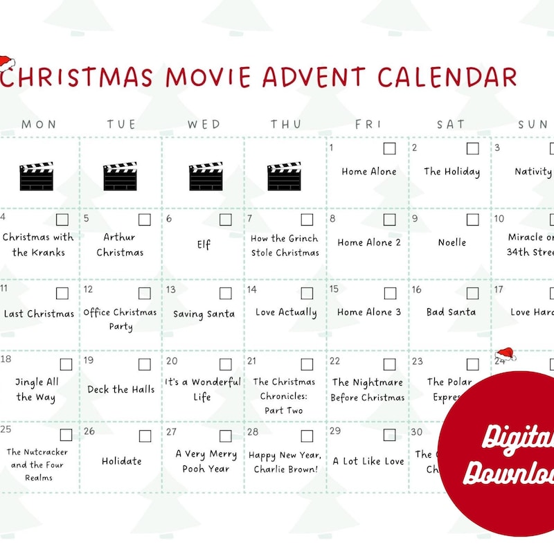 Christmas Movie Advent Calendar Etsy christmas-movie-advent-calendar-etsy