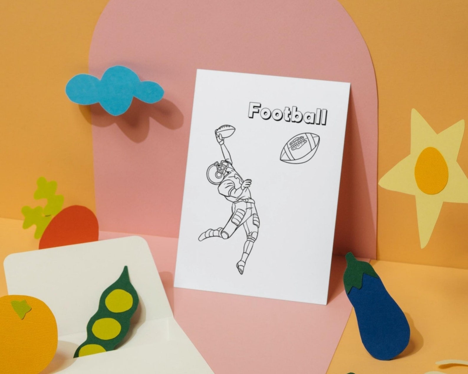 Printable Sports Coloring Pages for Preschool Kids Educational Coloring
