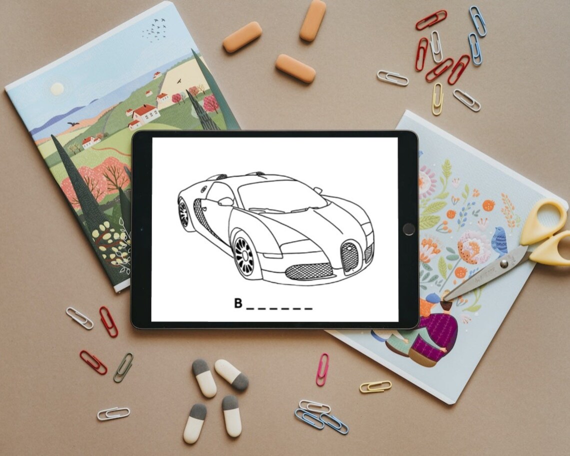 50 Car Coloring Pages for Kids With Car Names Coloring Sheets for Car ...