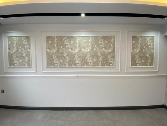 Ready-to-install Wall Moulding Package, Decorative Molding, Molding Kit,  Feature Wall, DECO218 
