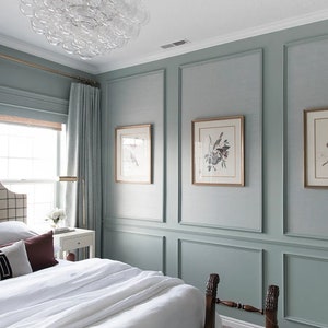 DIY Wall Moulding Kit, Wall Moulding Kit, Ready For Assembly Wall Paneling Kit, Wall Trim Kit, DIY Wall Molding, Wainscot Panels