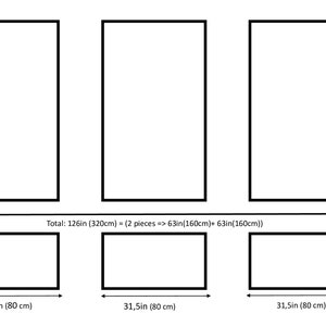 Custom Order for Allie Foote, DIY Wall Moulding Kit, Wall Moulding Kit, Ready For Assembly Wall Paneling Kit, Wall Trim Kit