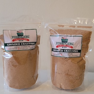 Grinded crayfish/ clean oron crayfish. 16 Oz (1lb)