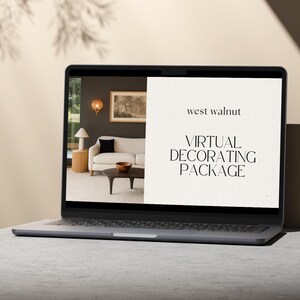 Custom Virtual Room Styling Package | Moodboards & Shoppable List | Room E-Styling | Virtual Home Decorating