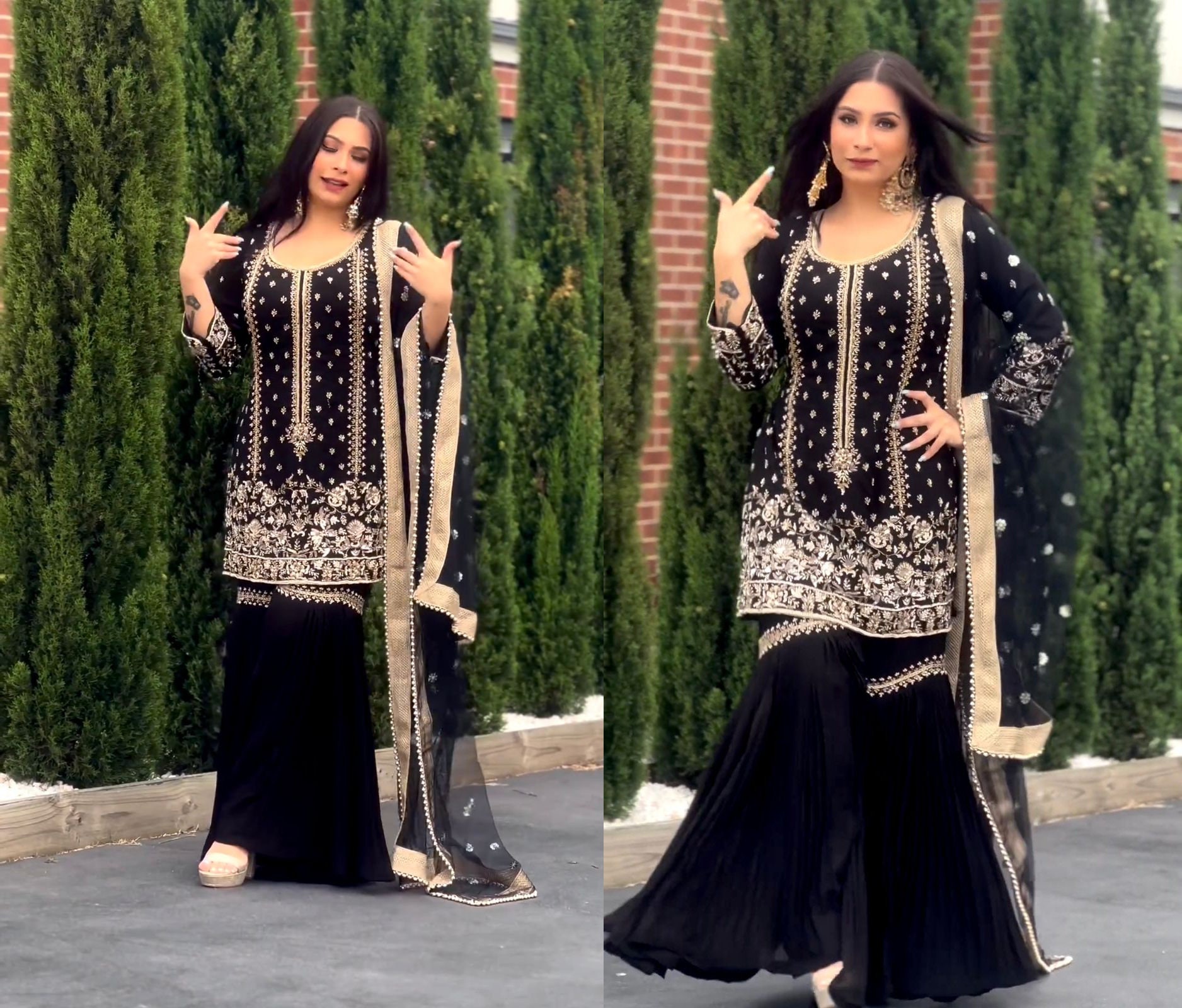 Anika Gharara / Mini Dress – Sani