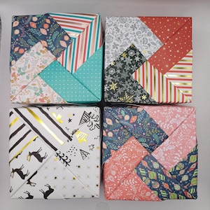 Lotto 4 MiniBox Origami NATALE