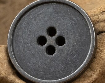 Metal Buttons-10pcs Silver/gold/gun/black/bronze Hole Button