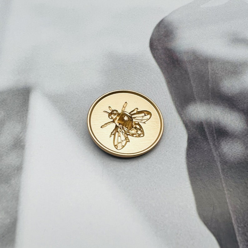 Metal Bee Buttons-6Pcs Gold/Silver/Matte Gold Button for Sewing Blazer/Cardigan/Coat/Sweater zdjęcie 6