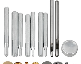 Snap Button Tool-Manual Installation for Rivet/Press Stud/Popper/Prong Button/Jeans/Die