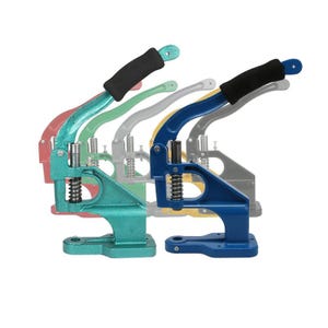 Hand Press Machine-Ductile Iron/Cast Iron/Aluminium/Al-Mg Alloy for DIY/Snap Buttons/Rivets/Eyelets/Grommets/Studs