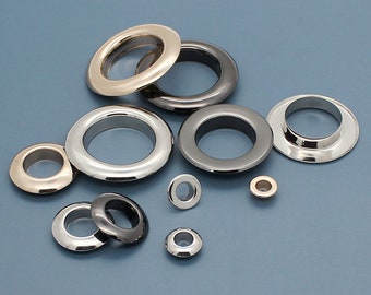 Metalen Oogje Grommet-20/50 Stuks Hoogtepunt Snap Ring voor Donsjack/Schoen/Riem/Handtassen/bagage/Portemonnee/Hoed/Gordijn