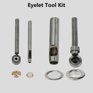 DIY Werkzeug Ösen Setter Kit Tülle Reparatur Punch Hand Installation Tool Kit für Schuh/Kleidung/Tasche/Gürtel/Hangtag