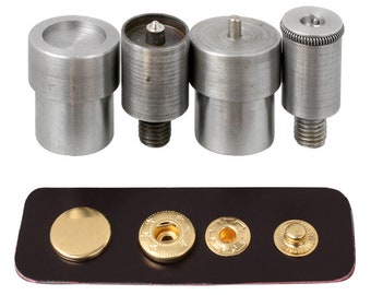 Metal Snap Button Die Kit: Hand Press Machine Mold