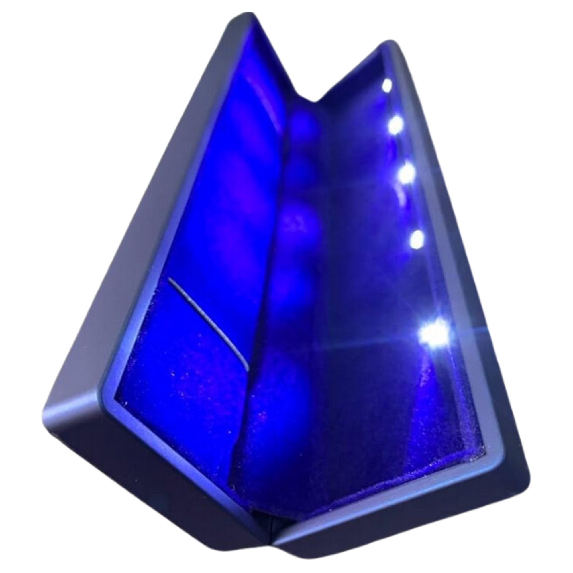 Elegant Blue Luxury Bracelet LED Light Box for Holder, Storage, Gift ...