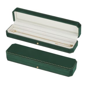 Elegant Vintage Design Velvet Jewelry Bracelet Chain Box Luxury Wedding Proposal Storage Box Engagement Anniversary Gift Box