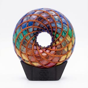 TORUS 7Chakras pedras reais ponto zero PEMF ondas escalares gerador de frequência orgo