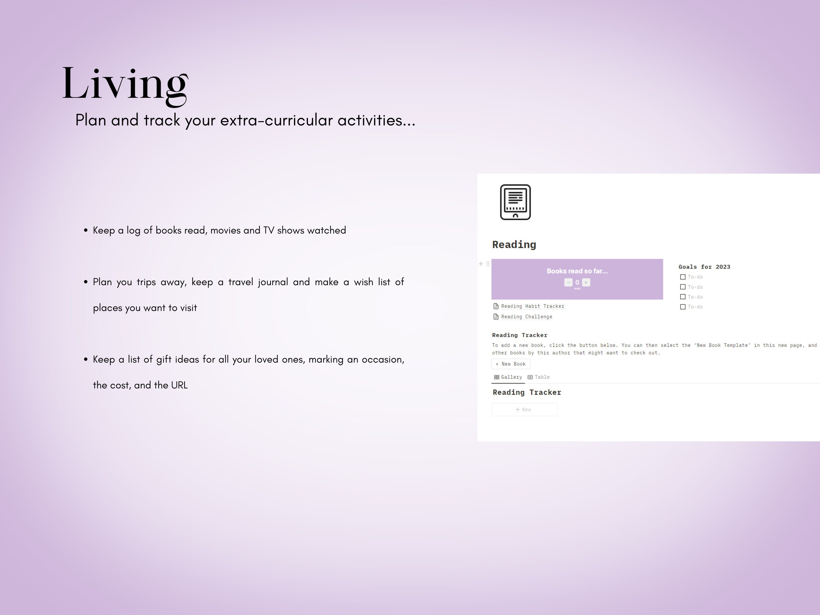 Notion Template Life Planner 2023/2024 Notion Life Planner Etsy