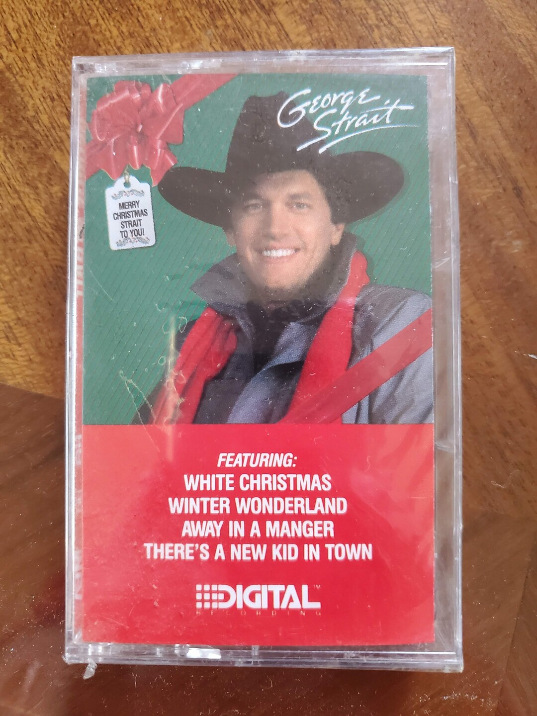George Strait Merry Christmas Strait to You Cassette Tape Classic ...