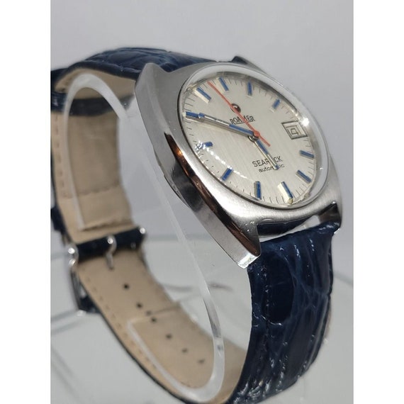 Vintage 60s Roamer Searock Automatic Original Cro… - image 9