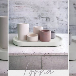 LORNA: Runde Teelichthalter,elegante Kerzenständer, 2er/3er/5er Set Teelichthalter,Kerzen Deko, Kerzenteller, hochwertige Wohnaccessoires